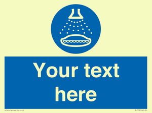 Custom start water spray in launch sequence